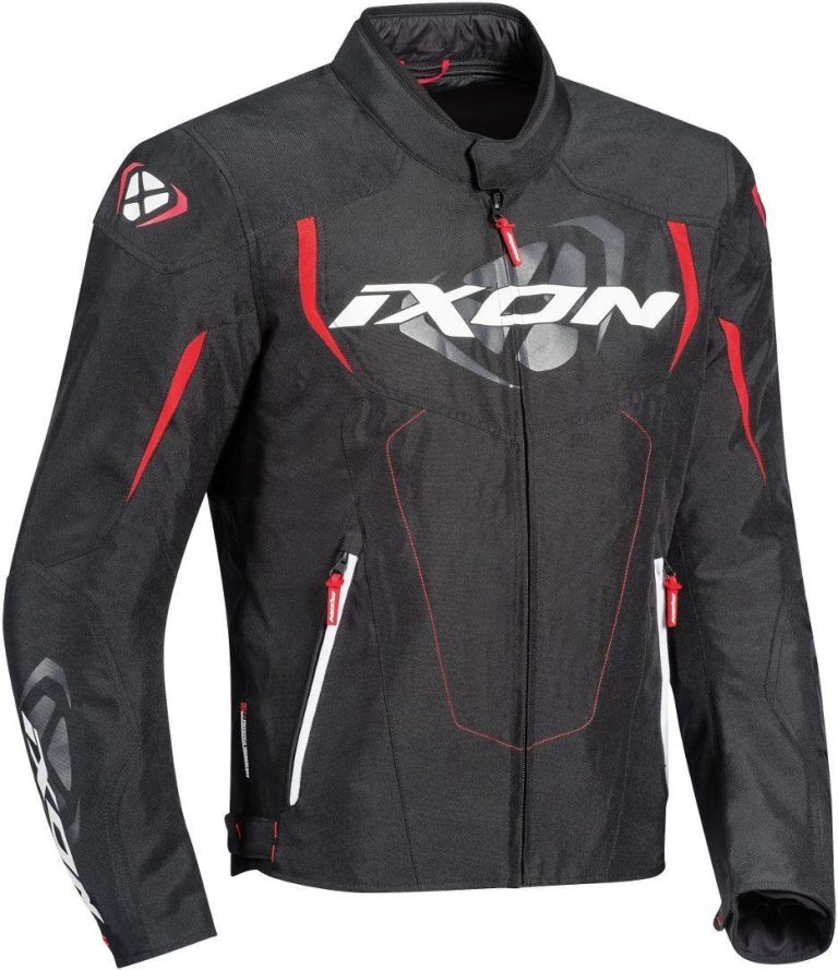 IXON Chaqueta Cobra Negro/Rojo