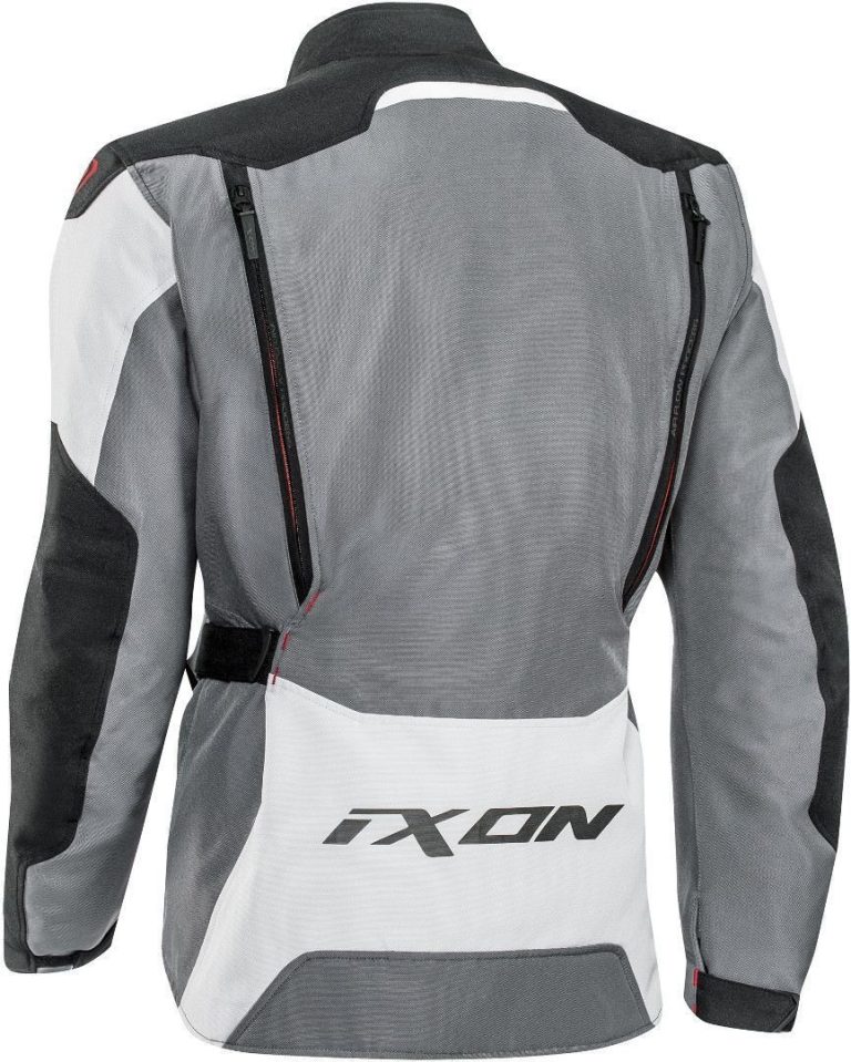 IXON Chaqueta Sicilia Lady Negro/Gris/Rojo