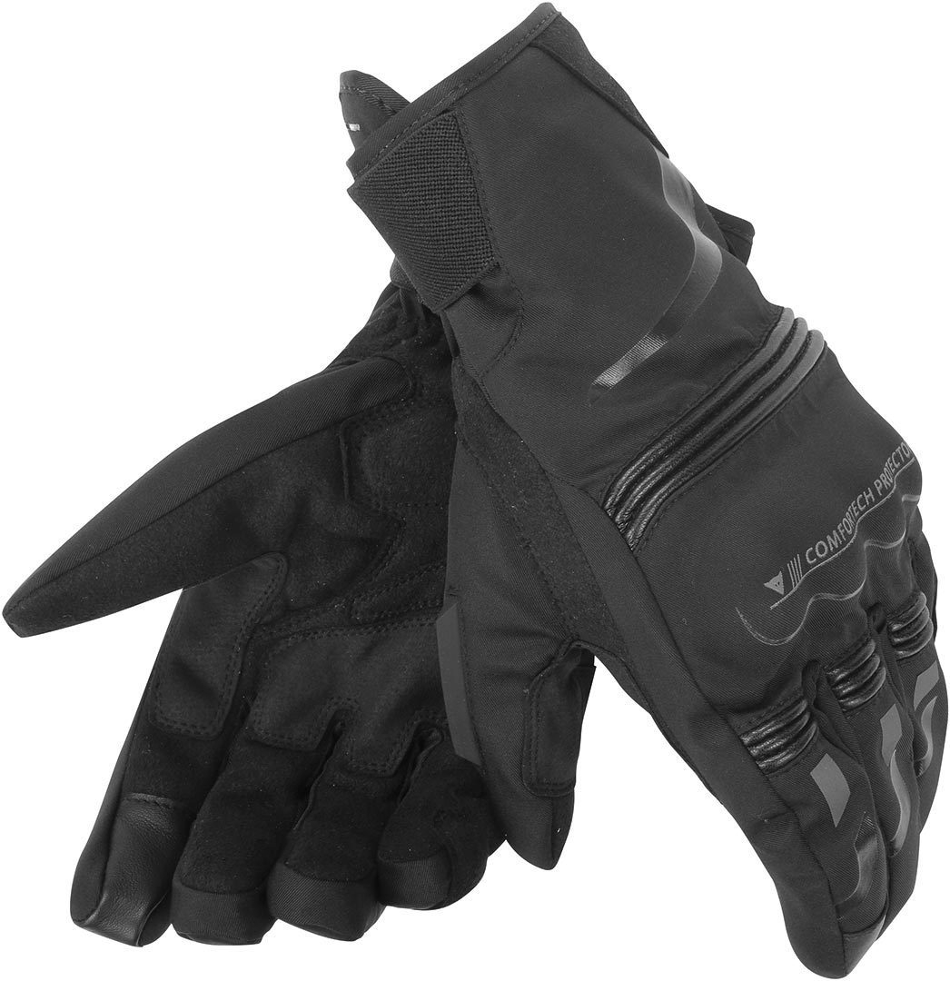 DAINESE Guantes Tempest D-Dry Cortos Negro