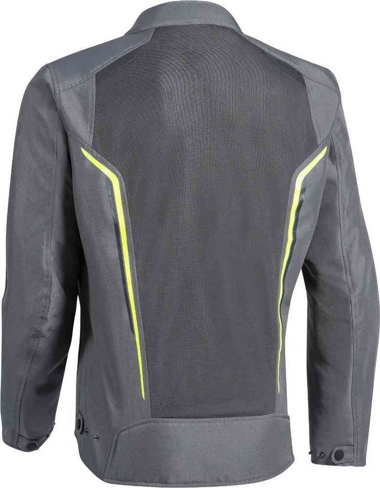 IXON Chaqueta Cool Air Gris/Amarillo Fluor