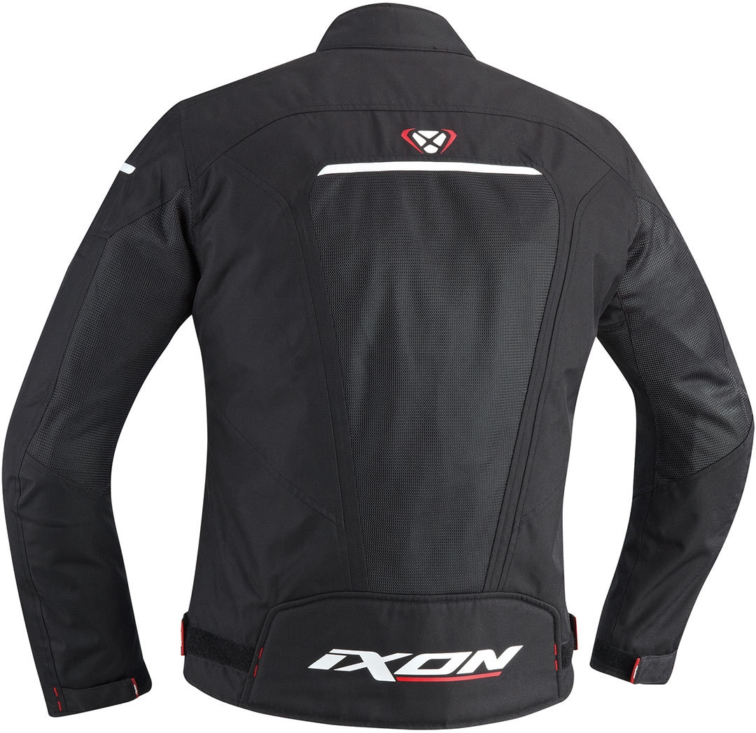 IXON Chaqueta Helios Negro/Blanco/Rojo