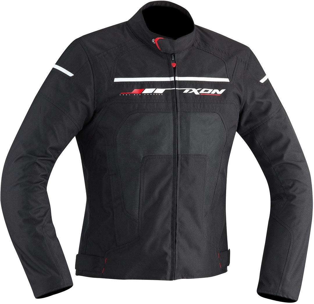 IXON Chaqueta Helios Negro/Blanco/Rojo