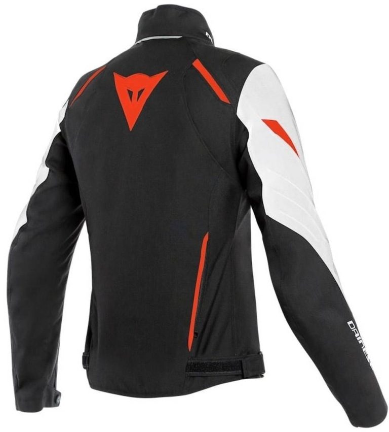 DAINESE Chaqueta Laguna Seca 3 Lady D-Dry Negro/Rojo Lava/Blanco
