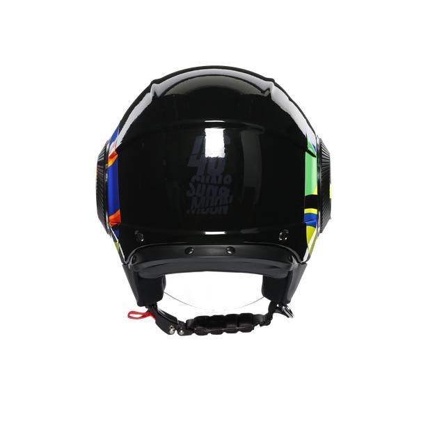 AGV Casco Orbyt E2205 Top - Sun&Moon 46 Negro AGV Casco Orbyt E2205 Top - Sun&Moon 46 Negro
