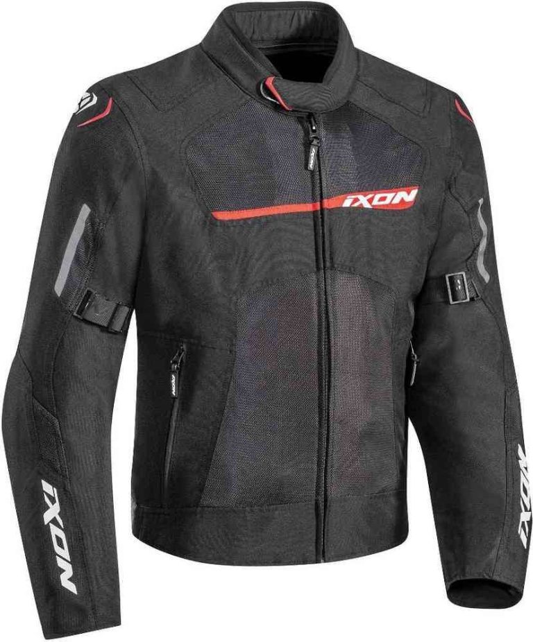 IXON Chaqueta Raptor Negro/Rojo