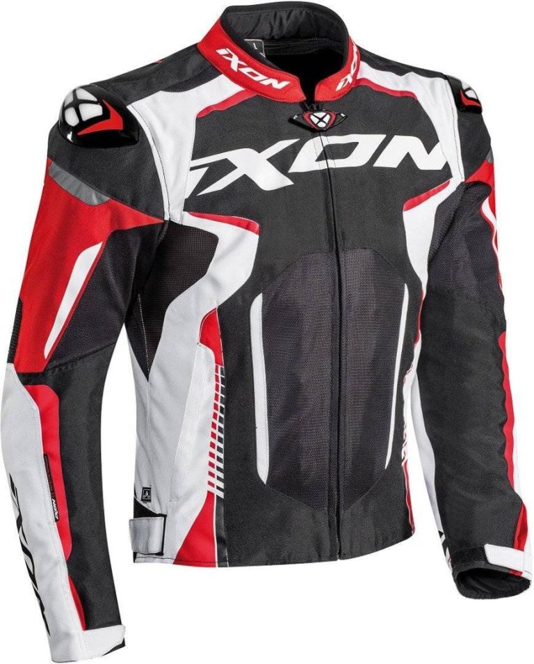 IXON Chaqueta Gyre Negro/Blanco/Rojo