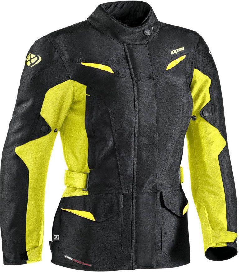 IXON Chaqueta Summit 2 Lady Negro/Amarillo Fluor