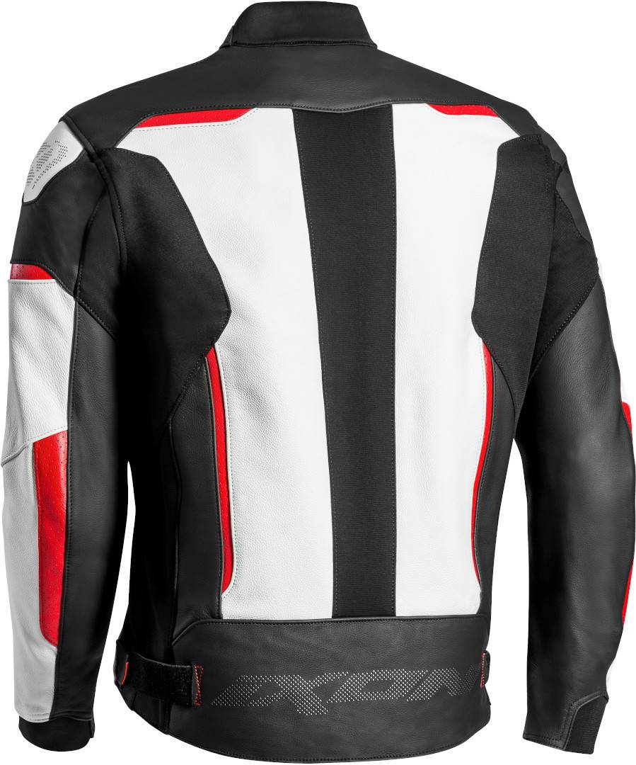 IXON Chaqueta Rhino Blanco/Negro/Rojo