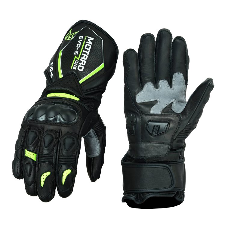 MOTARDZONE Evo 5 Negro/Amarilo Fluor