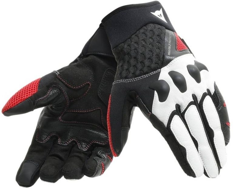 DAINESE Guantes X-Moto Negro/Blanco/Rojo