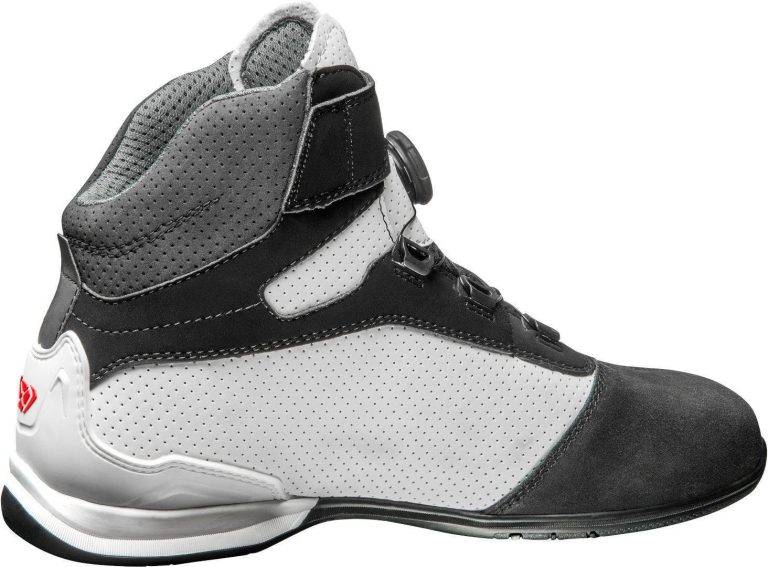IXON Botín Bull Vented Negro/Blanco/Rojo