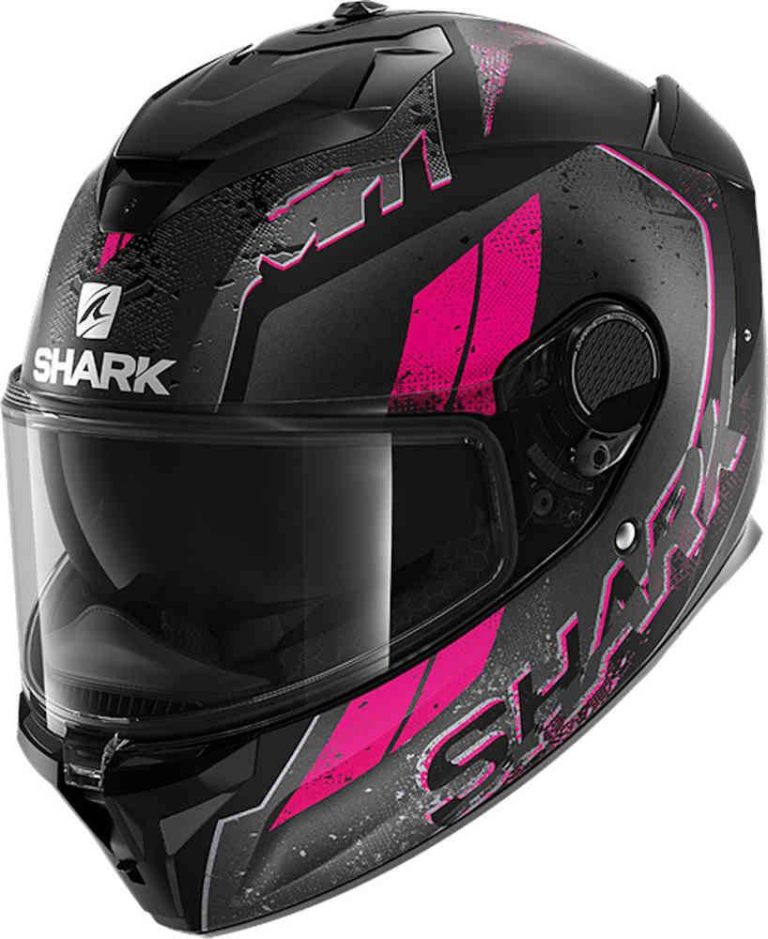 SHARK Casco Spartan GT Ryser Negro Mate/Rosa