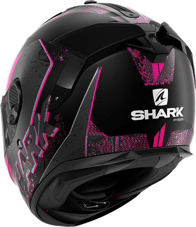 SHARK Casco Spartan GT Ryser Negro Mate/Rosa