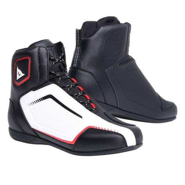 DAINESE Botín Raptors Air Negro/Blanco/Rojo Lava