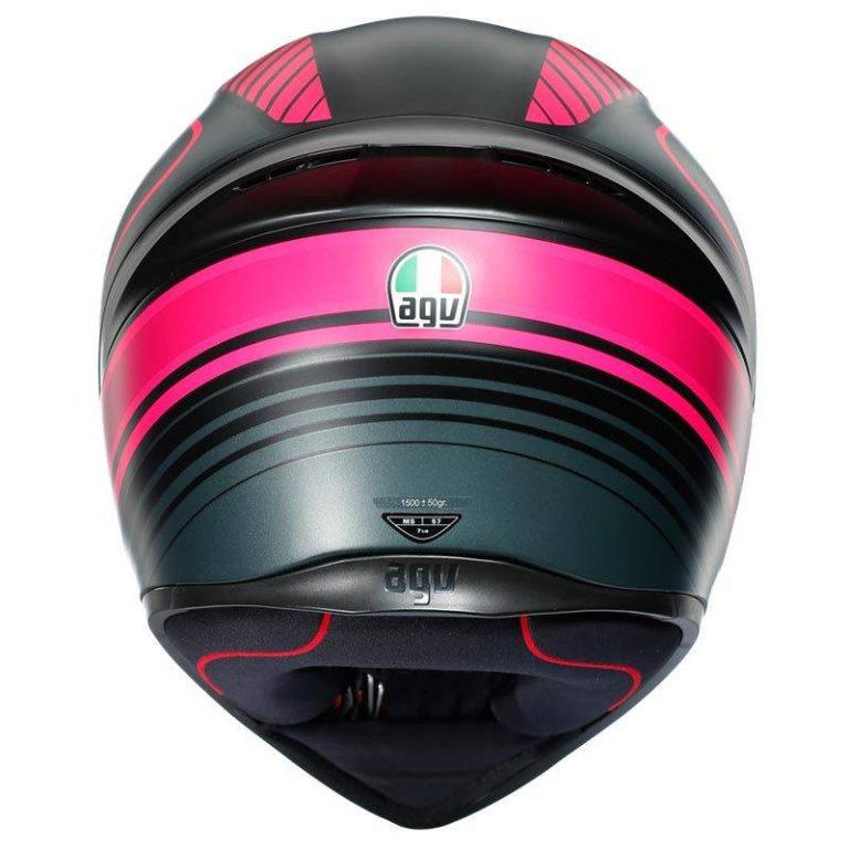 AGV Casco K1 Multi ECE2205 - Warmup Negro Mate/Rosa