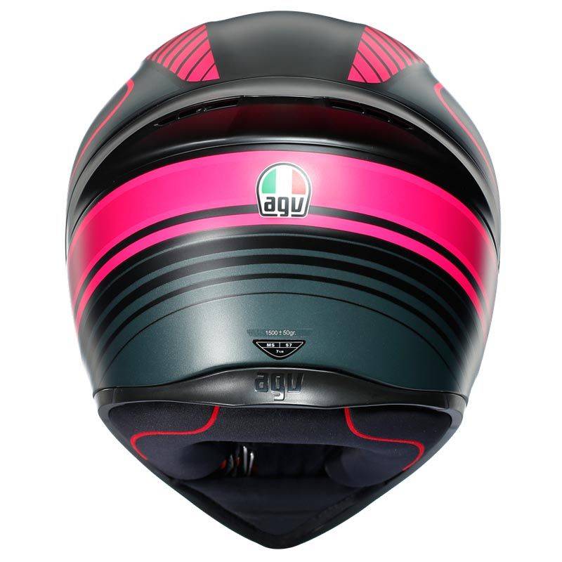 AGV Casco K1 Multi ECE2205 - Warmup Negro Mate/Rosa AGV Casco K1 Multi ECE2205 - Warmup Negro Mate/Rosa