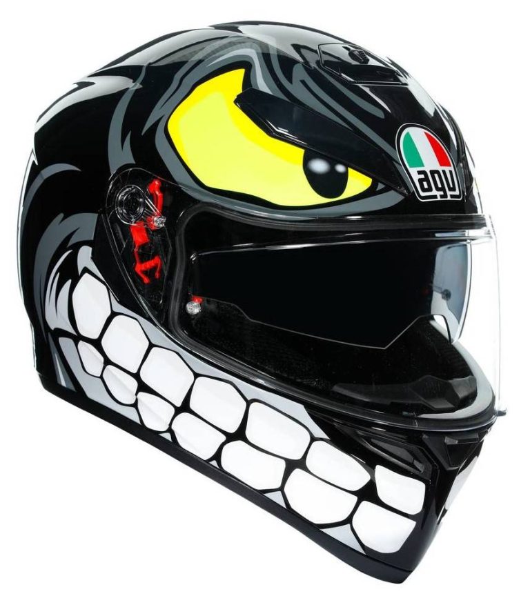 AGV Casco K3 SV E2205 Multi - Angry Negro