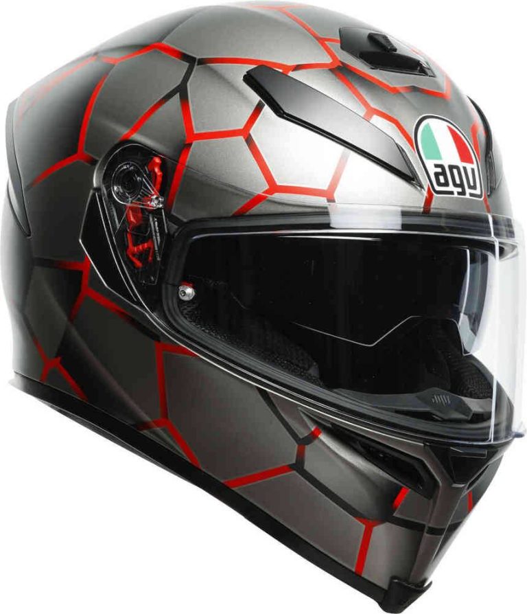 AGV Casco K5 S E2205 Multi - Vulcanum Rojo