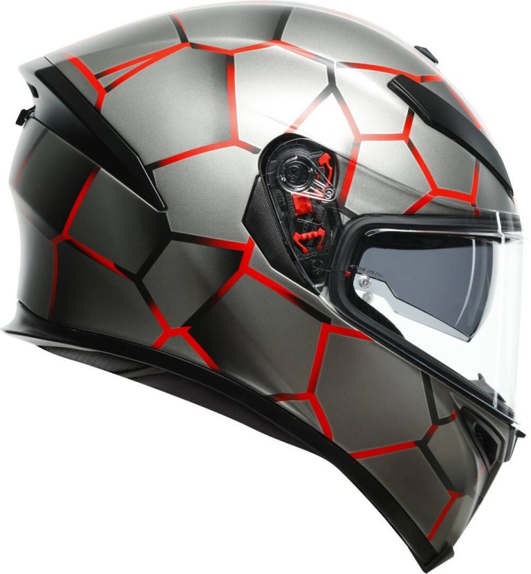 AGV Casco K5 S E2205 Multi - Vulcanum Rojo
