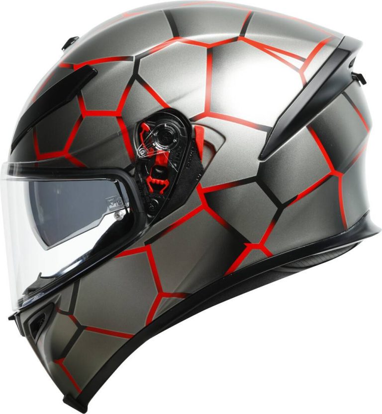 AGV Casco K5 S E2205 Multi - Vulcanum Rojo