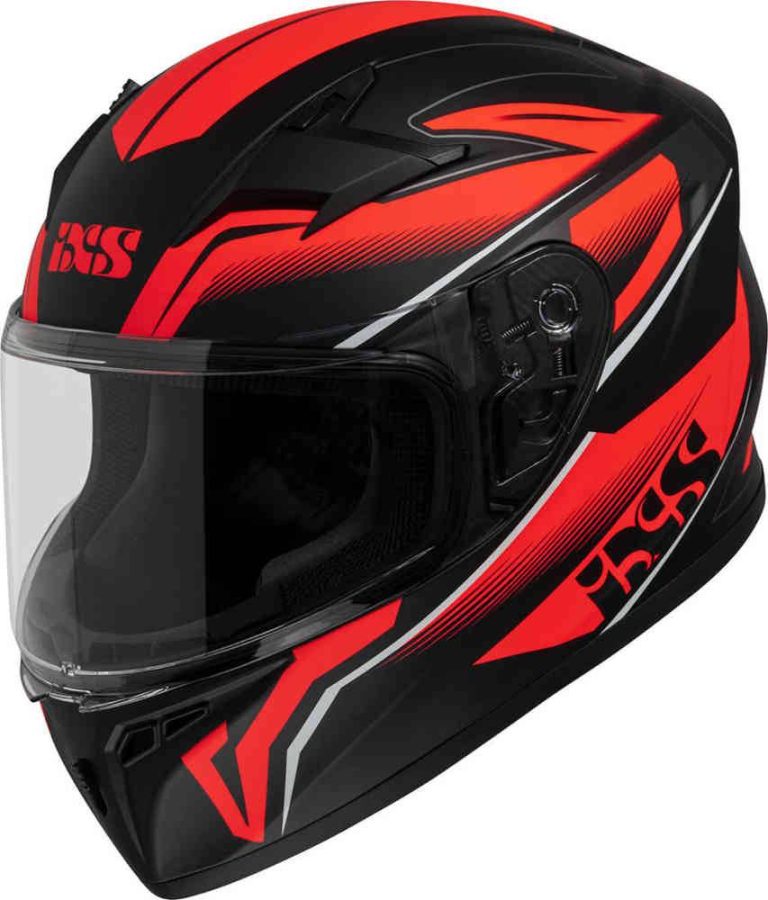 IXS Casco 136 2.0 KID Negro/Rojo