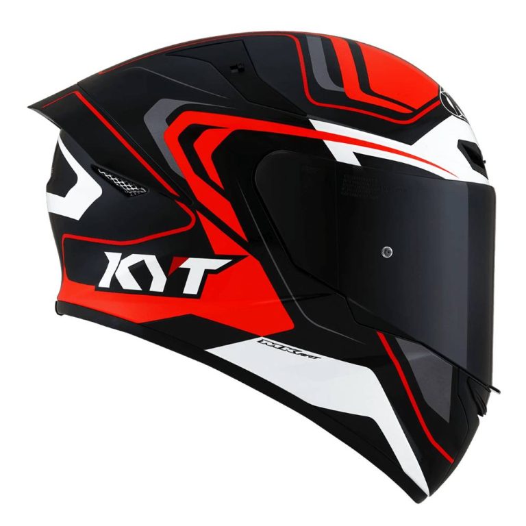 KYT Casco TT-Course Overtech Negro/Naranja