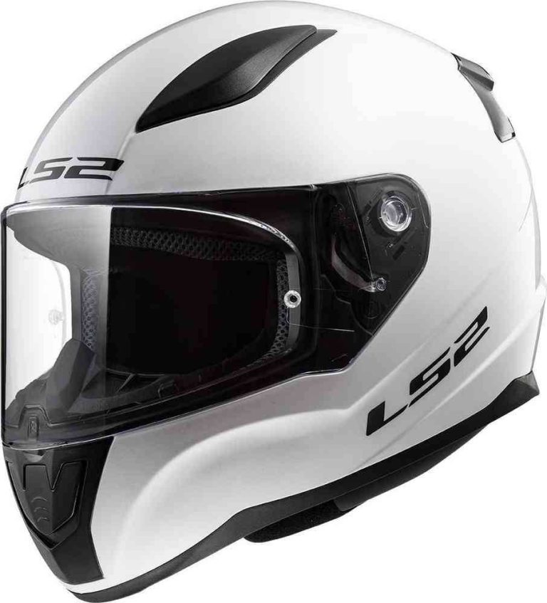 LS2 Casco Niño FF353J Rapid Mini Solid Blanco