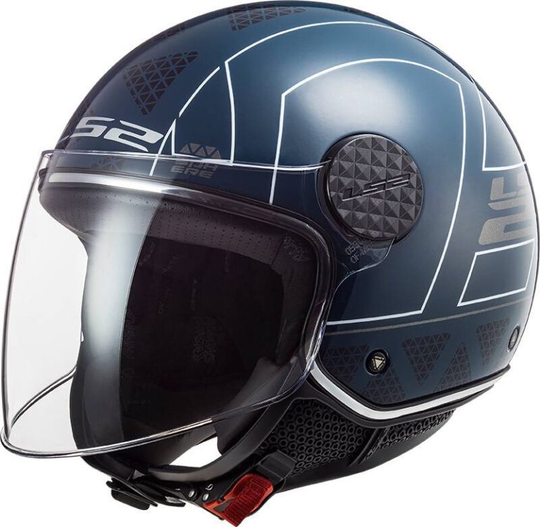 LS2 Casco OF558 Sphere Lux Linus Azul Cobalto
