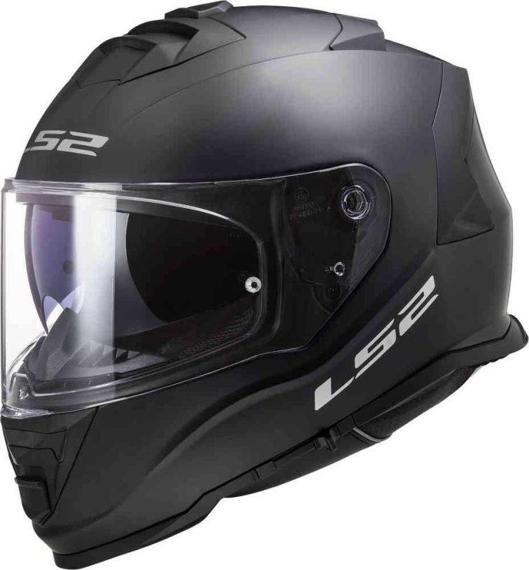 LS2 Casco FF800 Storm Solid Negro Mate