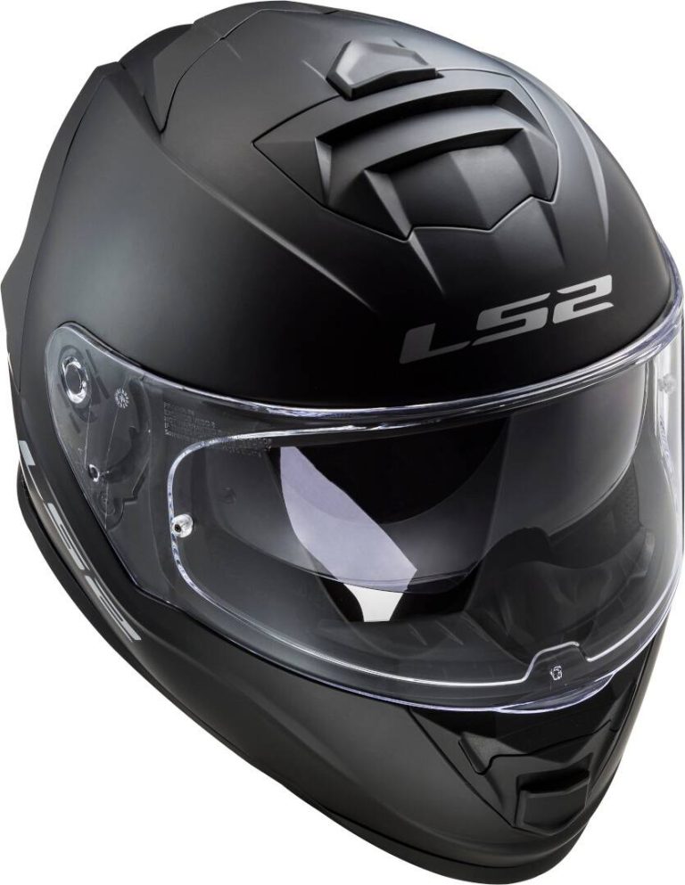LS2 Casco FF800 Storm Solid Negro Mate