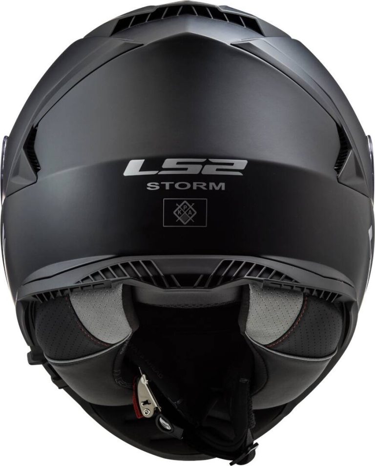 LS2 Casco FF800 Storm Solid Negro Mate