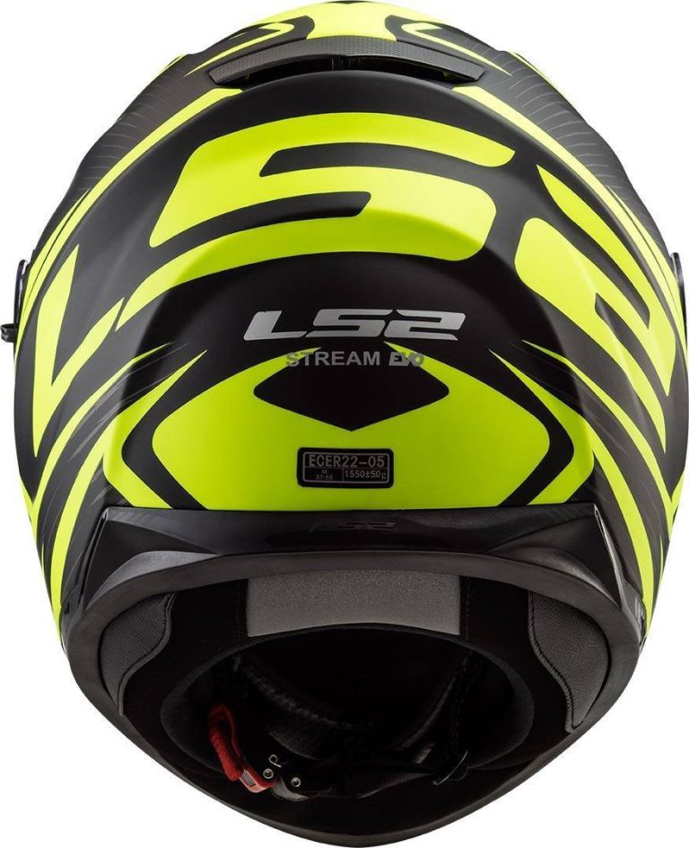 LS2 Casco FF320 Stream Evo Jink Negro Mate/Amarillo Fluor