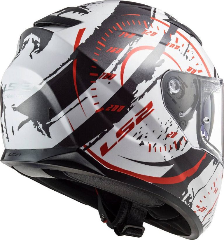 LS2 Casco FF320 Stream Evo Tacho Blanco/Negro/Rojo