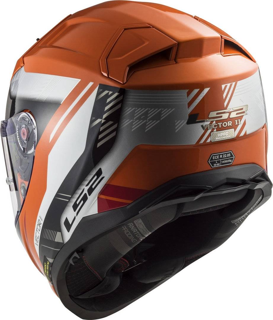 LS2 Casco FF811 Vector II Stylus Naranja/Negro LS2 Casco FF811 Vector II Stylus Naranja/Negro
