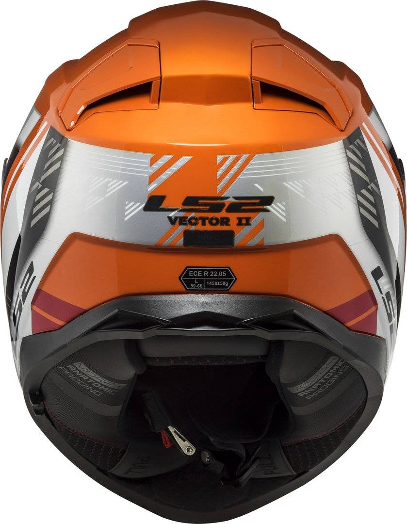 LS2 Casco FF811 Vector II Stylus Naranja/Negro LS2 Casco FF811 Vector II Stylus Naranja/Negro