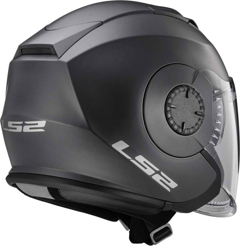 LS2 Casco OF570 Verso Solid Titanio Mate