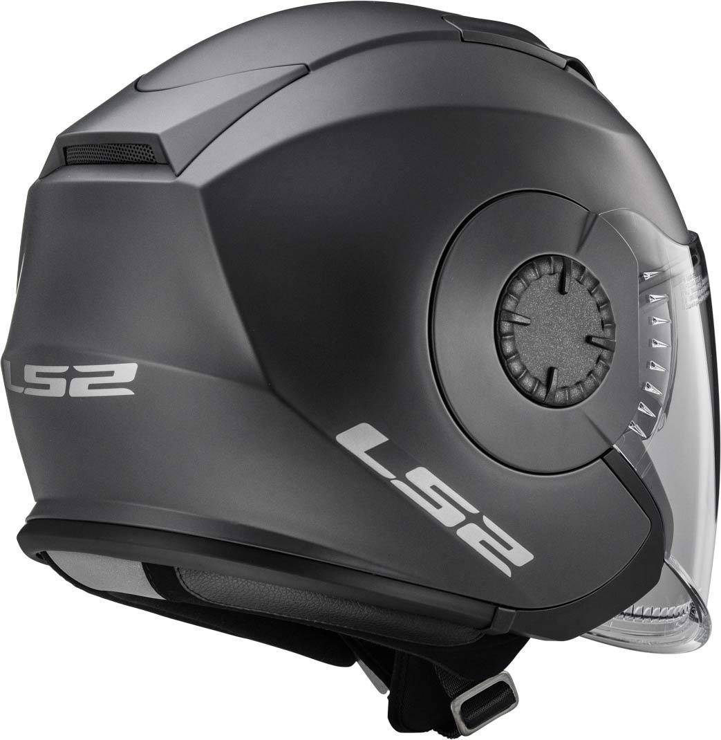 LS2 Casco OF570 Verso Solid Titanio Mate