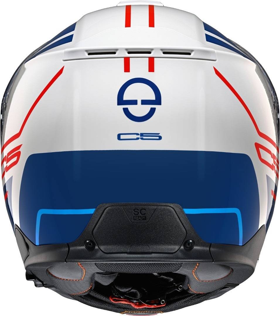 SCHUBERTH Casco C5 Master Azul/Blanco/Rojo SCHUBERTH Casco C5 Master Azul/Blanco/Rojo