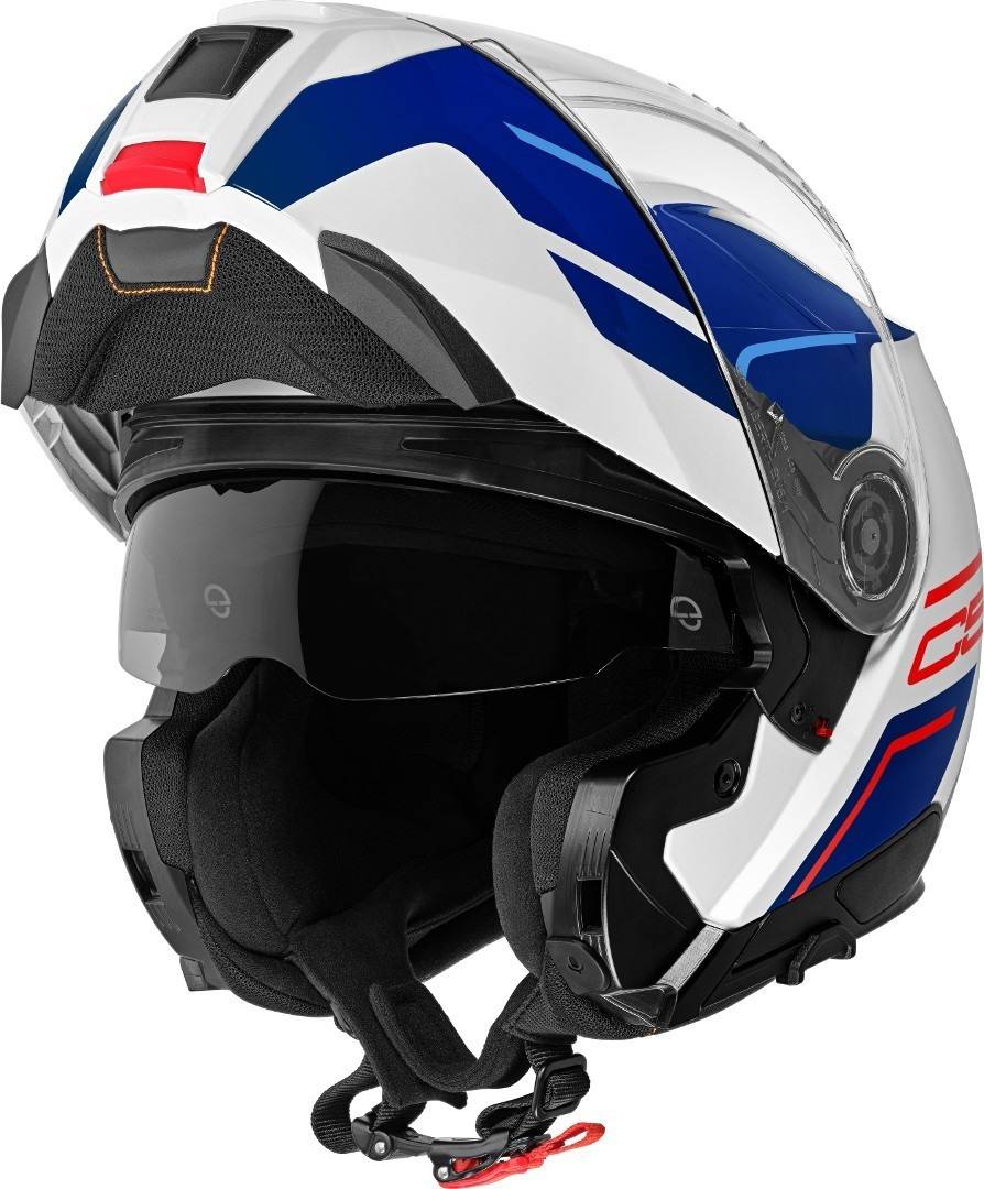 SCHUBERTH Casco C5 Master Azul/Blanco/Rojo SCHUBERTH Casco C5 Master Azul/Blanco/Rojo