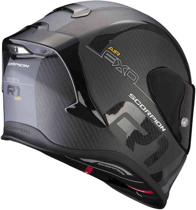 SCORPION Casco EXO-R1 Carbon Air MG Negro Mate/Plata