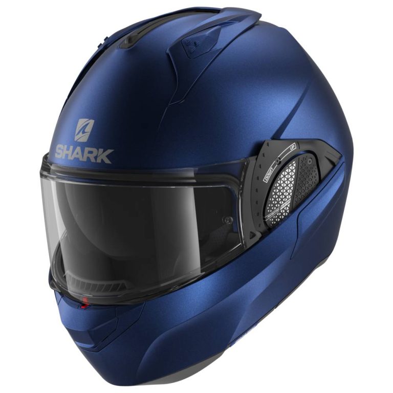 SHARK Casco EVO-GT Blank Azul Mate