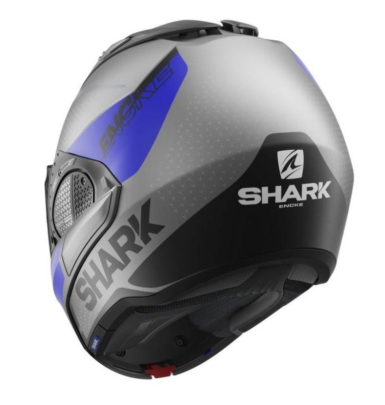 SHARK Casco EVO-GT Encke Antracita/Azul/Negro