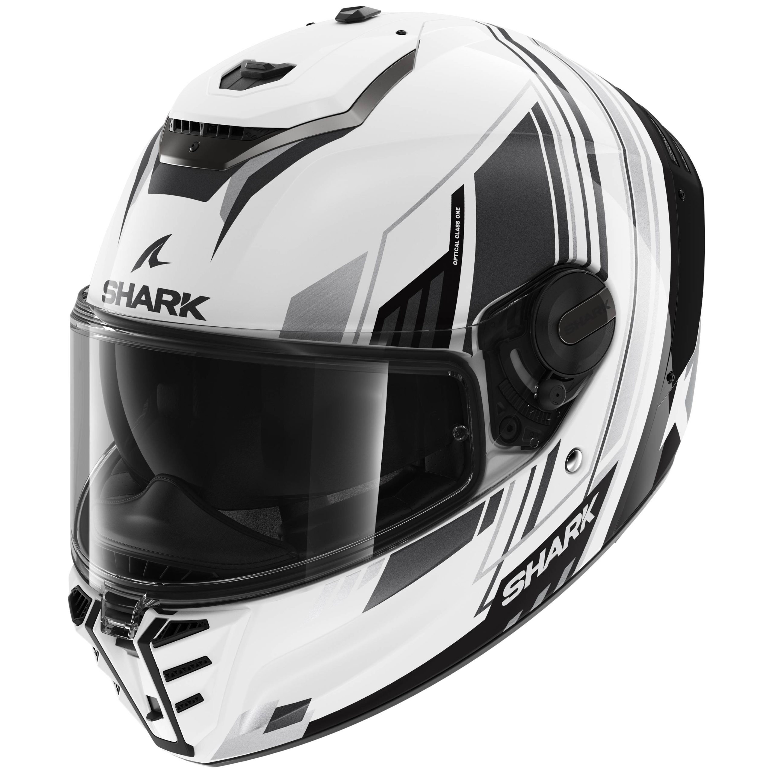 SHARK Casco Spartan RS Byrhon Blanco/Negro/Gris
