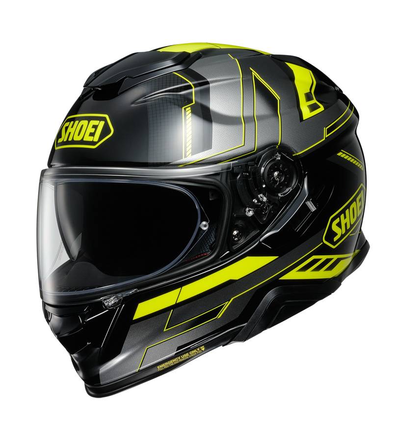 SHOEI Casco GT-Air 2 Aperture Negro/Gris/Amarillo