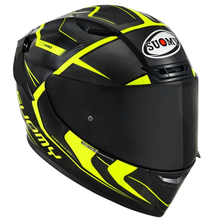 SUOMY Casco TX-Pro Advance Negro/Amarillo Fluor