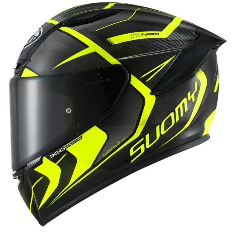 SUOMY Casco TX-Pro Advance Negro/Amarillo Fluor