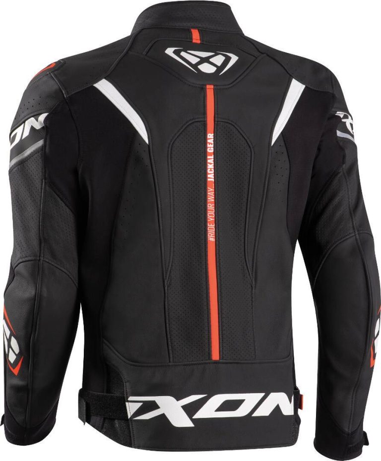 IXON Chaqueta Jackal Negro/Blanco/Rojo