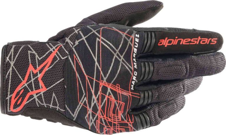 ALPINESTARS Guantes MM93 Losail V2 Negro/Rojo
