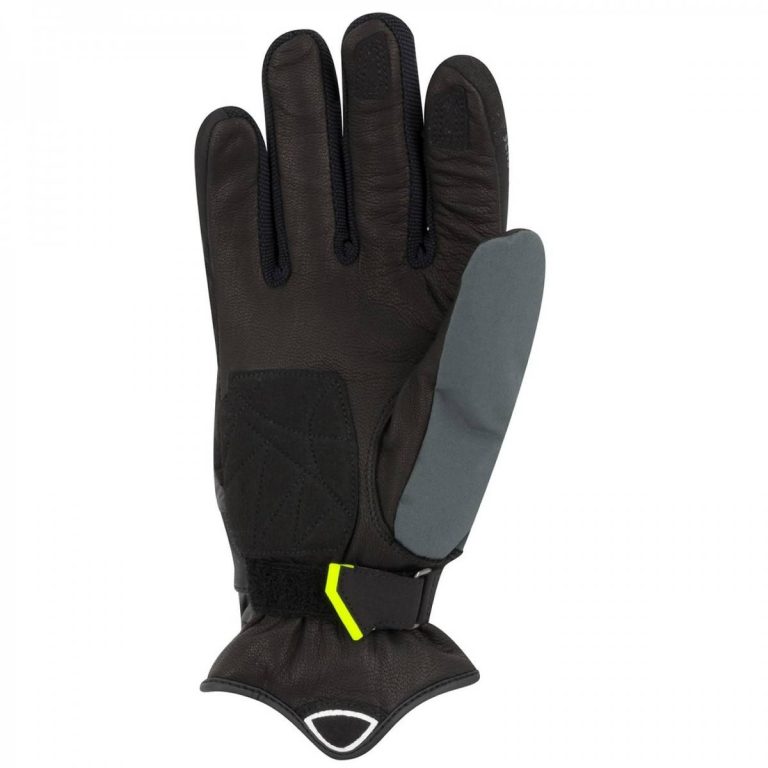 BERING Guantes Gourmy Negro/Gris/Amarillo Fluor