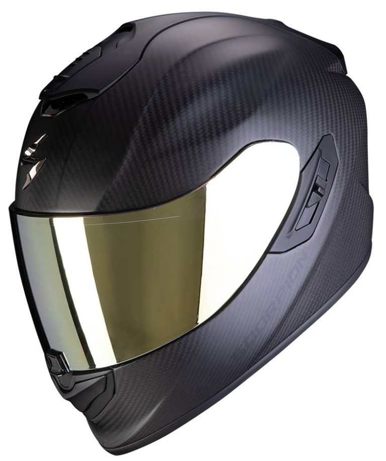 SCORPION Casco EXO-1400 Evo Carbon Air Solid Negro Mate